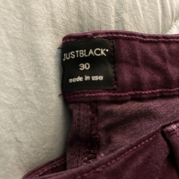 Plum stretch jeans - Picture 3 of 5